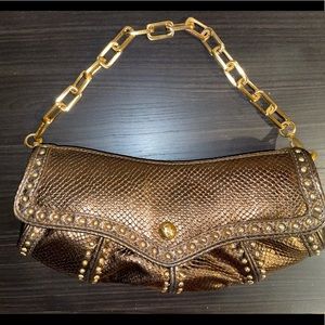 Gorgeous Gold & Bronze MAXX New York Purse